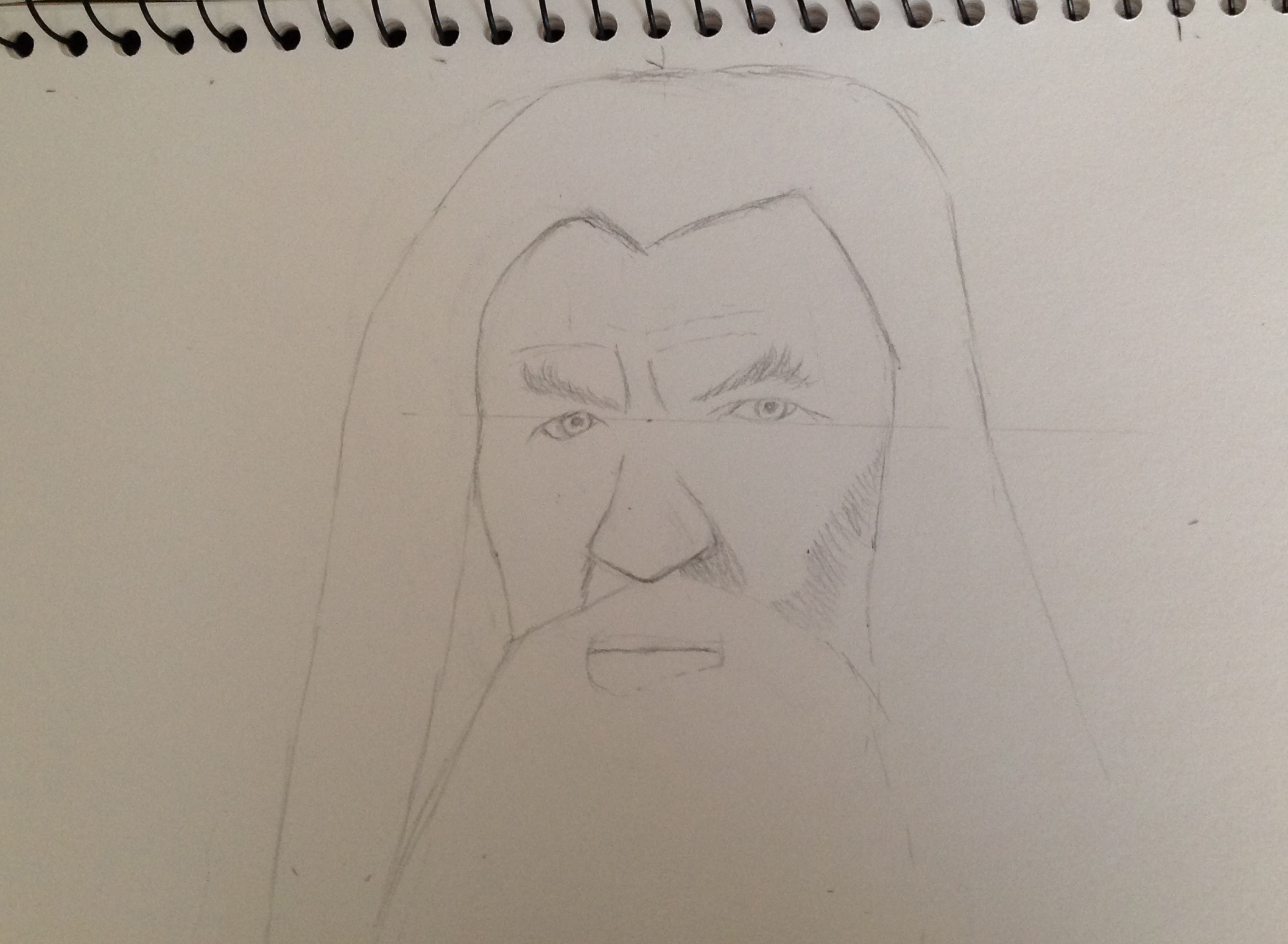 Drawing Drawing of Gandalf the Grey by MauricioAAR  OurArtCorner